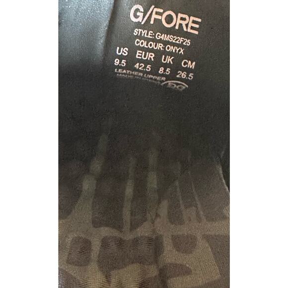 G/Fore|The Disruptor Golf Shoe|Embossed Black Skulls/Suede/Leather|NIB|SZ 9.5 - Picture 5 of 7